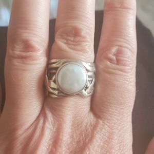 Silpada retired sterling mermaid ring
